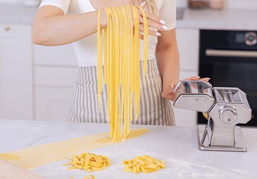 Domače testenine ali fettuccine