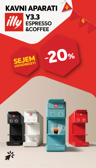 Izberi svojo barvo - KAVNI APARAT ILLY Y3.3 ESPRESSO&COFFEE