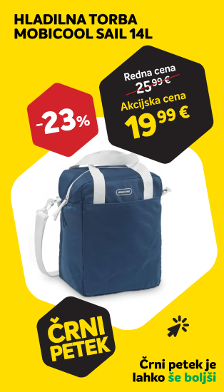 Črni petek - HLADILNA TORBA MOBICOOL SAIL 14L - 23%