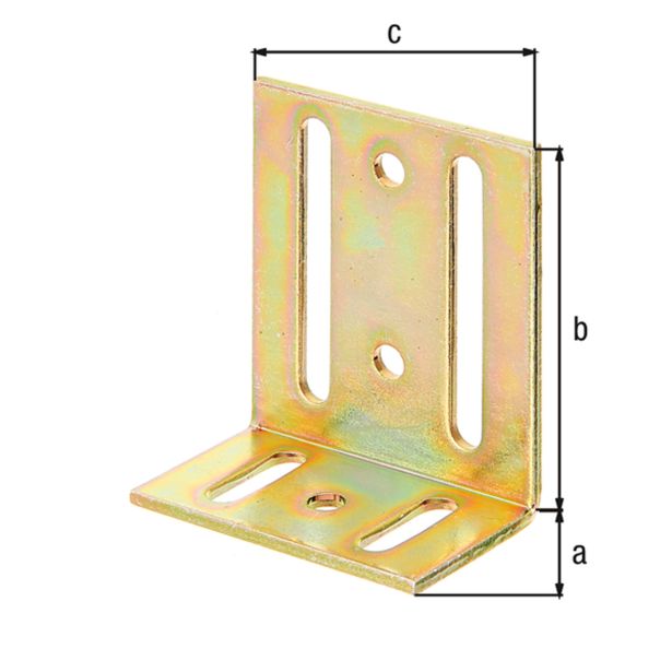 KOTNIK ALBERTS 40X77X65 MM NASTAVLJIVI