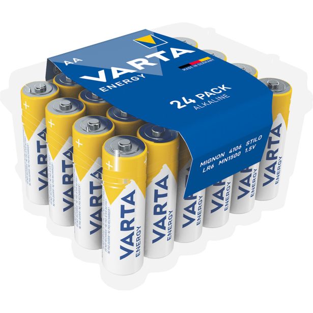 ALKALNI BATERIJSKI VLOŽEK VARTA ENERGY AA, 24/1