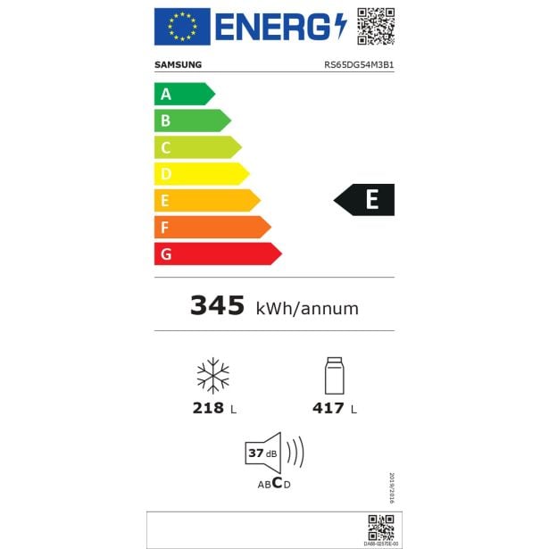 AMERIŠKI HLADILNIK SAMSUNG RS65DG54M3B1EO