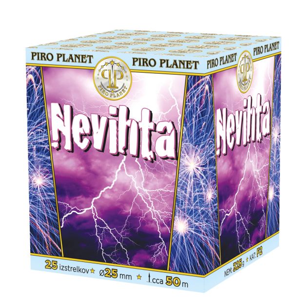 BATERIJA PIRO PLANET NEVIHTA 325 G / KAT. F2