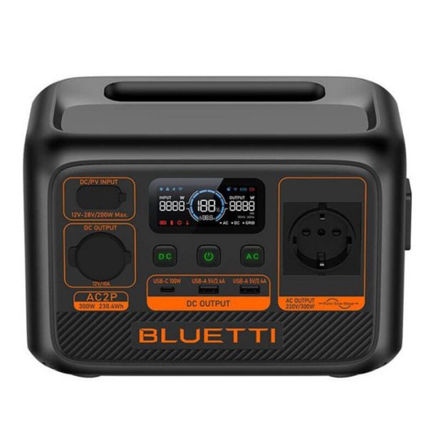 BLUETTI AC2P PRENOSNA POLNILNA POSTAJA 300W/230,4WH