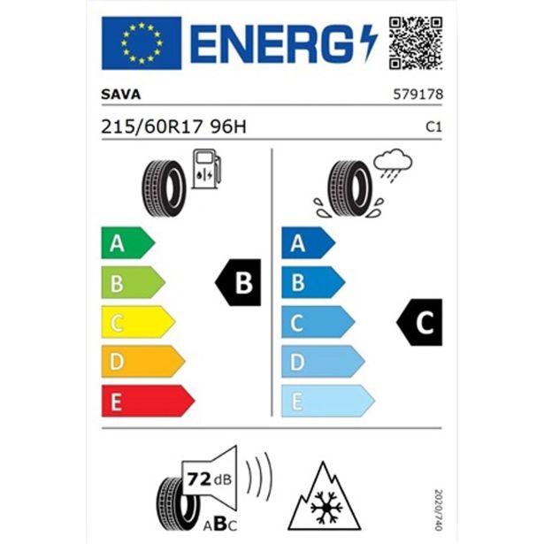 CELOLETNA GUMA SAVA 215/60R17 96H ALL WEATHER