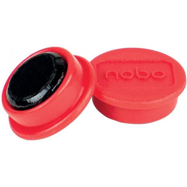 DODATEK ZA MAGNETNO TABLO NOBO MAGNETKI 20 MM RDEČI 1/8 1901442