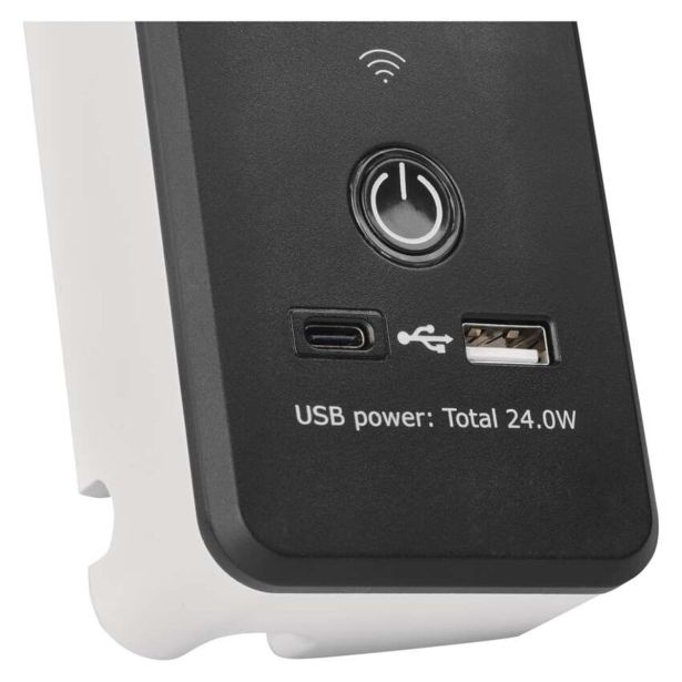 DODATEK ZA PAMETNI DOM PODALJŠEK S STIK. 4 VTIČ. + 1X USB A+1X USB C WIFI