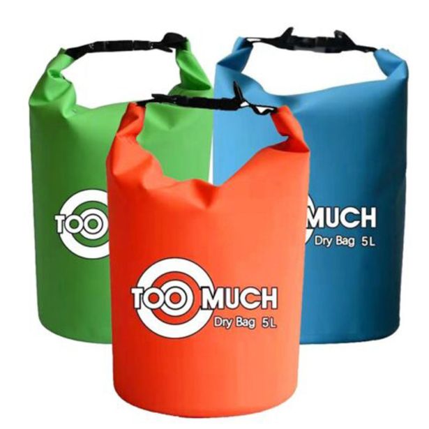 DODATEK ZA SUP TOO MUCH VODOODBOJNA TORBA DRY BAG 5L SORT