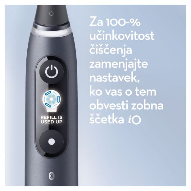 ELEKTRIČNA ZOBNA ŠČETKA ORALB IO9 ČRNA