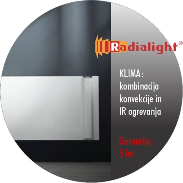 ELEKTRIČNI RADIATOR RADIALIGHT RADIALIGHT KLIMA 15 HIBRID KONVEKCIJA + IR