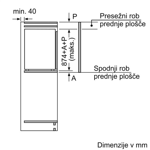 Hladilnik Bosch Kir Vfe Merkur Si