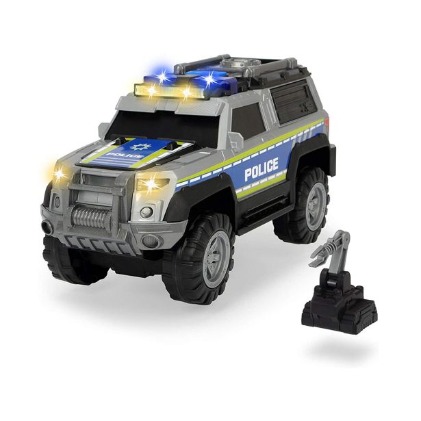 VOZILA DICKIE POLICIJSKO VOZILO SIVO, 30CM