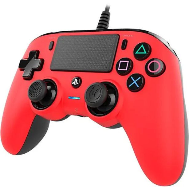 IGRALNI PLOŠČEK NACON COMPACT PS4 ŽIČNI RDEČ