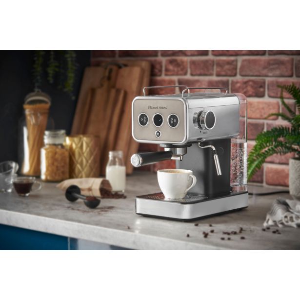 KAVNI ESPRESSO AVTOMAT RUSSELL HOBBS 26452-56 DISTINCTION TITANIUM