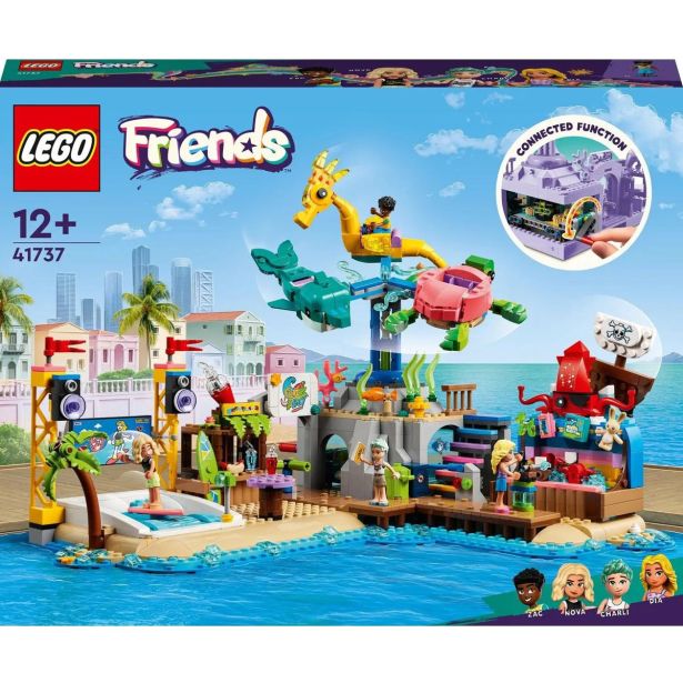 KOCKE LEGO FRIENDS ZABAVIŠČNI PARK NA PLAŽI 41737