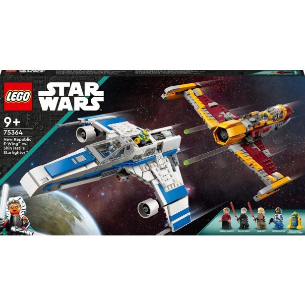 KOCKE LEGO NOVOREPUBLIŠKI E-WING' HATIJINEMU STARFIGHTERJU'