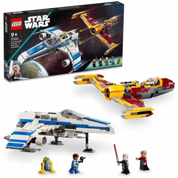 KOCKE LEGO NOVOREPUBLIŠKI E-WING' HATIJINEMU STARFIGHTERJU'