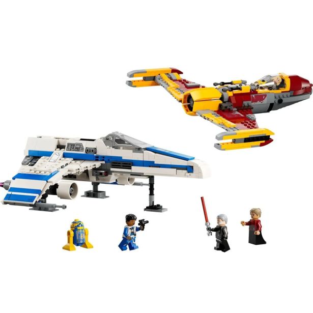 KOCKE LEGO NOVOREPUBLIŠKI E-WING' HATIJINEMU STARFIGHTERJU'