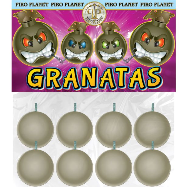 KROGLICE IN BOMBICE PIRO PLANET GRANATAS 12G / KAT.F1