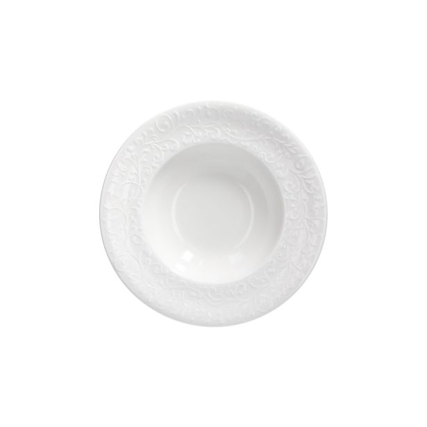 SERVIRNI KROŽNIK TOGNANA 25 CM GOURMET JASMIN BIANCO