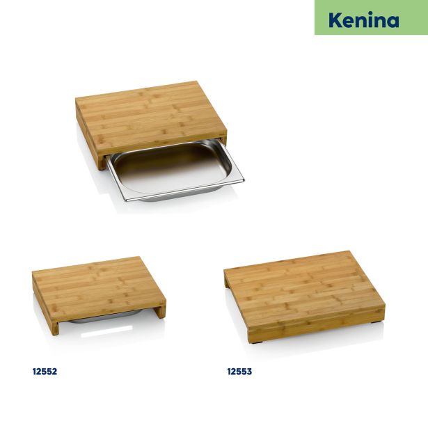 LESENA DESKA KELA 36X27X7CM KENINA BAMBUS