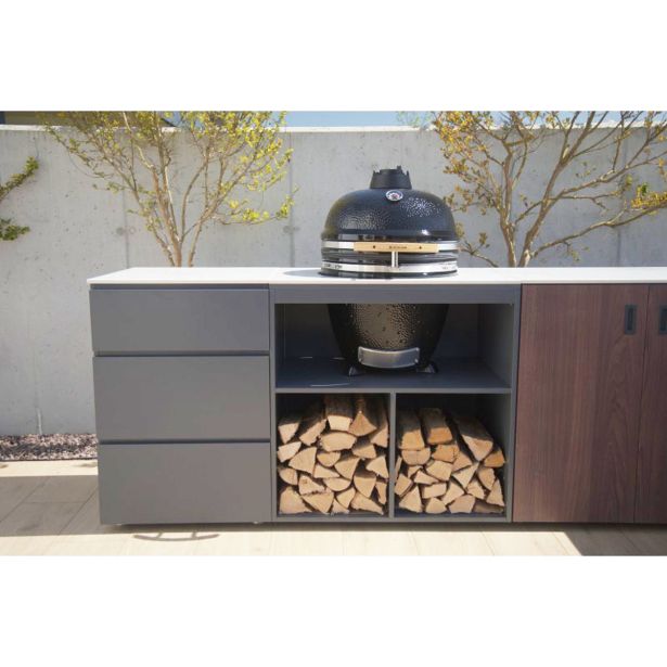 LETNA KUHINJA MS VISCOM ELEMENT S KAMADO ŽAROM 900X634 MM VIŠINA 920 MM