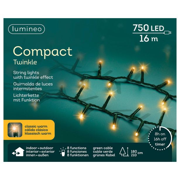 LUČKE LUMINEO COMPACT 750L, 8 FUNKCIJ BELE ZUNANJE