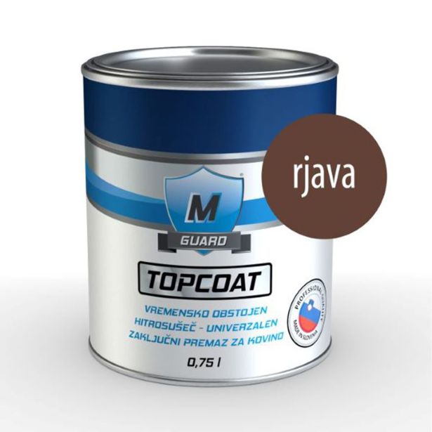 M-GUARD TOPCOAT RAL 8011 RJAVI SIJAJNI 0,75L