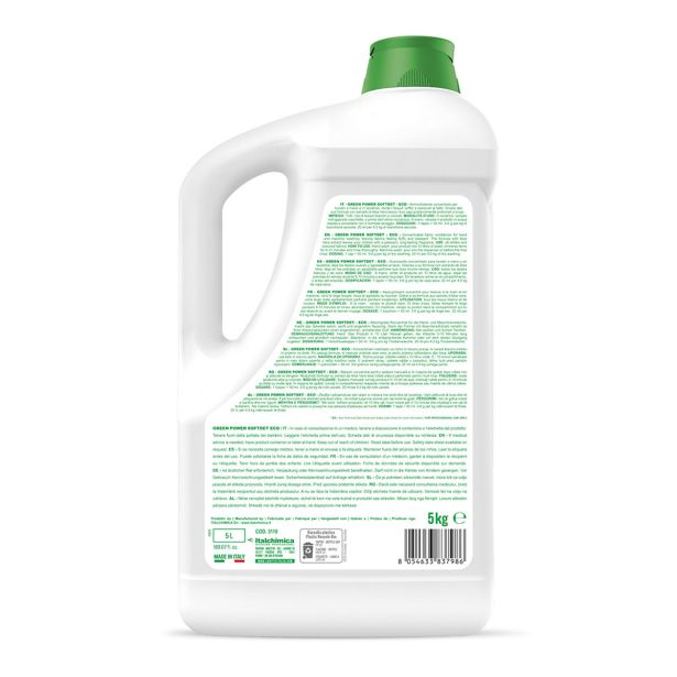 MEHČALEC ZA PERILO SANITEC GREEN POWER SOFTDET ECO, 5 L