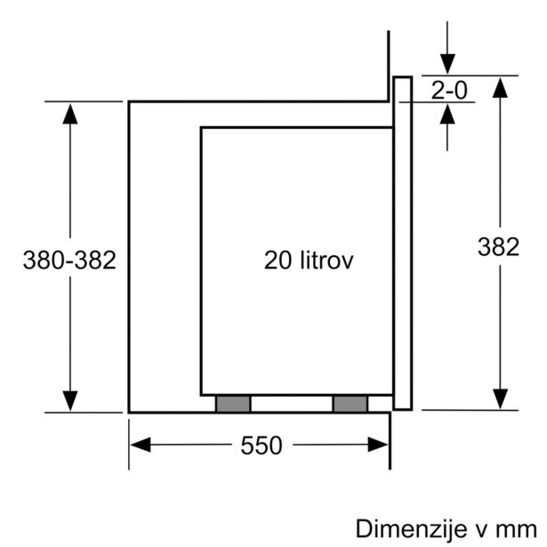 MIKROVALOVNA PEČICA BOSCH BFL520MB0