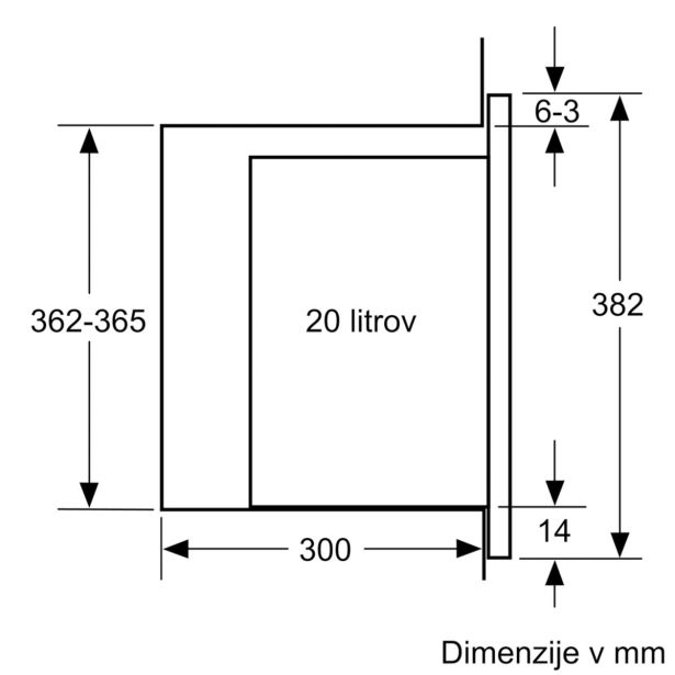 MIKROVALOVNA PEČICA BOSCH BFL520MB0