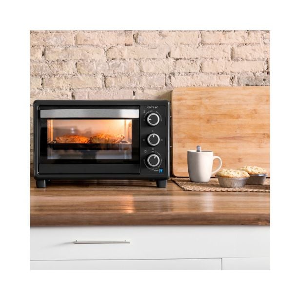 MINI PEČICA CECOTEC BAKE&TOAST 2300 BLACK