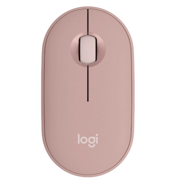 MIŠKA/KAZALNIK LOGITECH PEBBLE M350S, ROZA