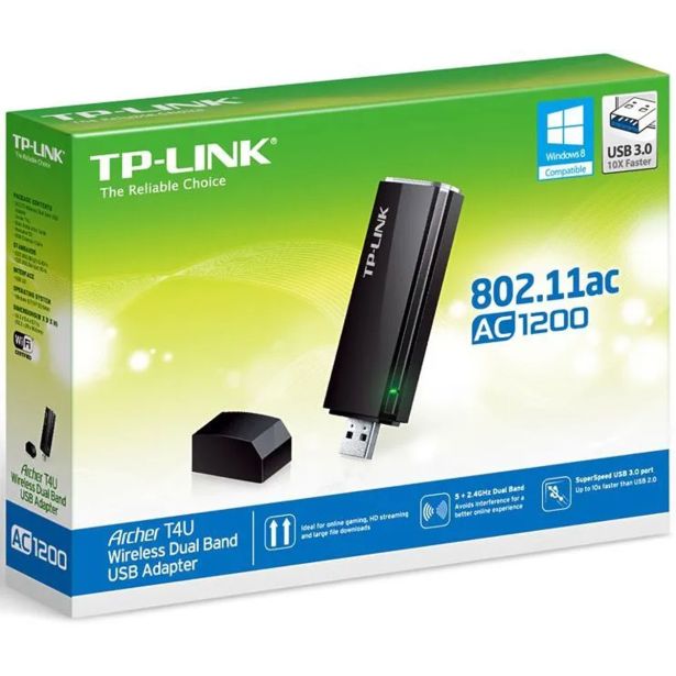 MREŽNI USMERNIK (ROUTER) TP-LINK MREŽNA K. WLAN US B ARCHER T4U V3.2 2.4&5GH