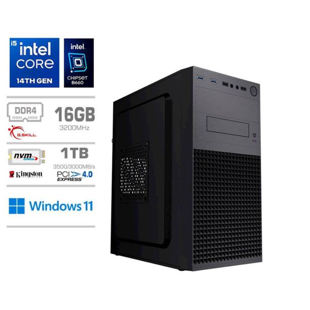 NAMIZNI RAČUNALNIK PCX EXAM I5 14400/16GB /1TB/WIN11 PRO