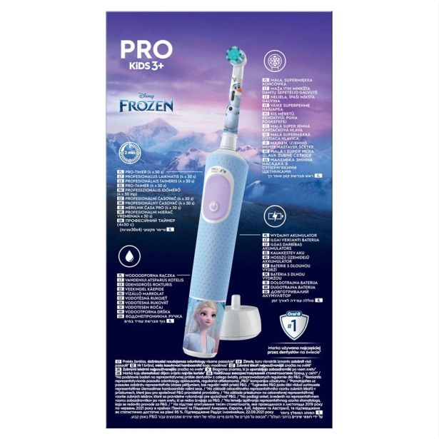 OTROŠKA ELEKTRIČNA ZOBNA ŠČETKA ORAL-B VITALITY PRO KIDS FROZEN