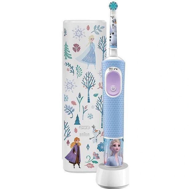 OTROŠKA ELEKTRIČNA ZOBNA ŠČETKA ORAL-B VITALITY PRO KIDS FROZEN + ETUI