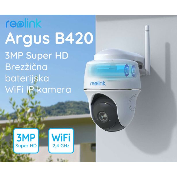 PAMETNA KAMERA REOLINK ARGUS B420