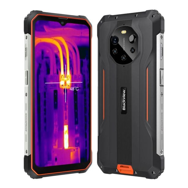 PAMETNI MOBILNI TELEFON BLACKVIEW BL8800 PRO 8+128GB 5G ORANŽNA