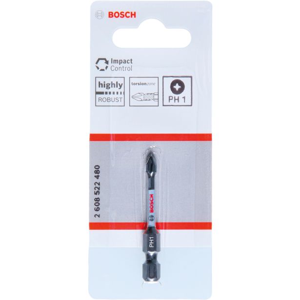 VIJAČNI NASTAVEK KRIŽNI BOSCH PH 1 50 MM 1 KOS IMPACT CONTROL