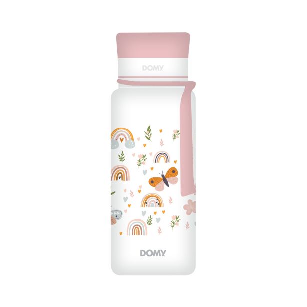 PLASTENKA ZA VODO DOMY 400 ML KIDS BPA FREE