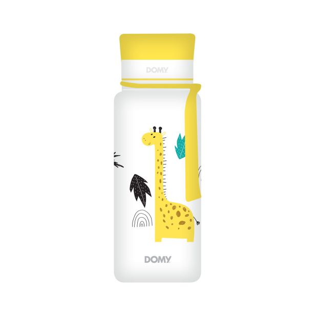 PLASTENKA ZA VODO DOMY 400 ML KIDS BPA FREE