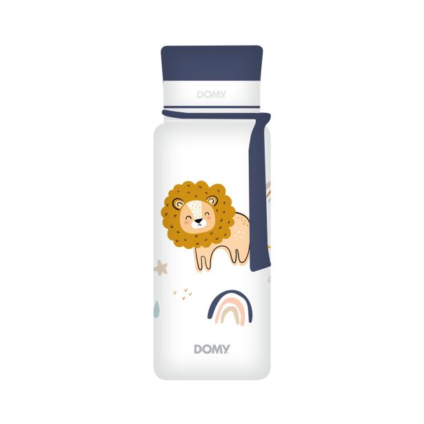 PLASTENKA ZA VODO DOMY 400 ML KIDS BPA FREE