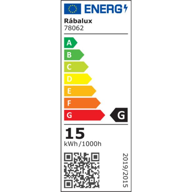 PODELEM. STENSKA SVETILKA RABALUX EASYLIGHT2 15W L91CM SREBRNA