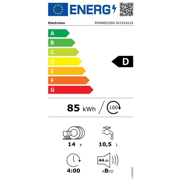 POMIVALNI STROJ ELECTROLUX ESM48310SX