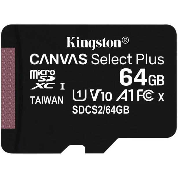 POMNILNIŠKA KARTICA KINGSTON MICRO SDX C 64GB SDCS2/64GB CANVAS