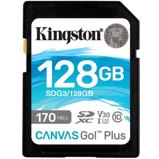 POMNILNIŠKA KARTICA KINGSTON SDXC 128GB SDG3/128GCANVAS GO