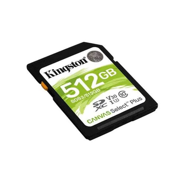 POMNILNIŠKA KARTICA KINGSTON SDXC 512GB SDS2/512GCANVAS SELEC