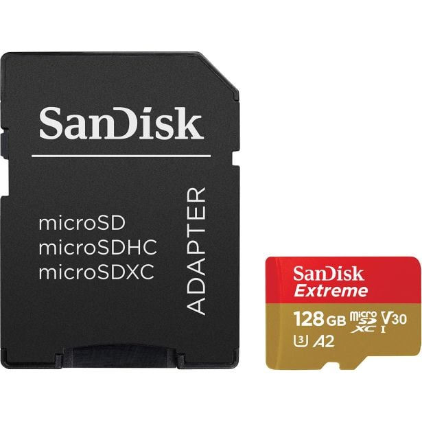 POMNILNIŠKA KARTICA SANDISK SAN EXTR GAMING 128GB