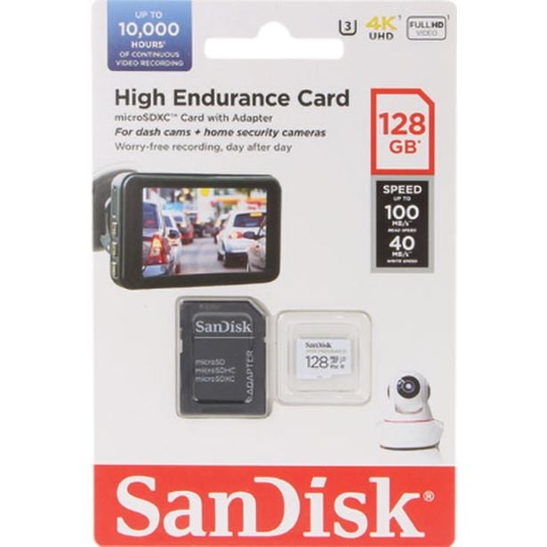 POMNILNIŠKA KARTICA SANDISK SAN HIGH END MICROSDXC 128 GB